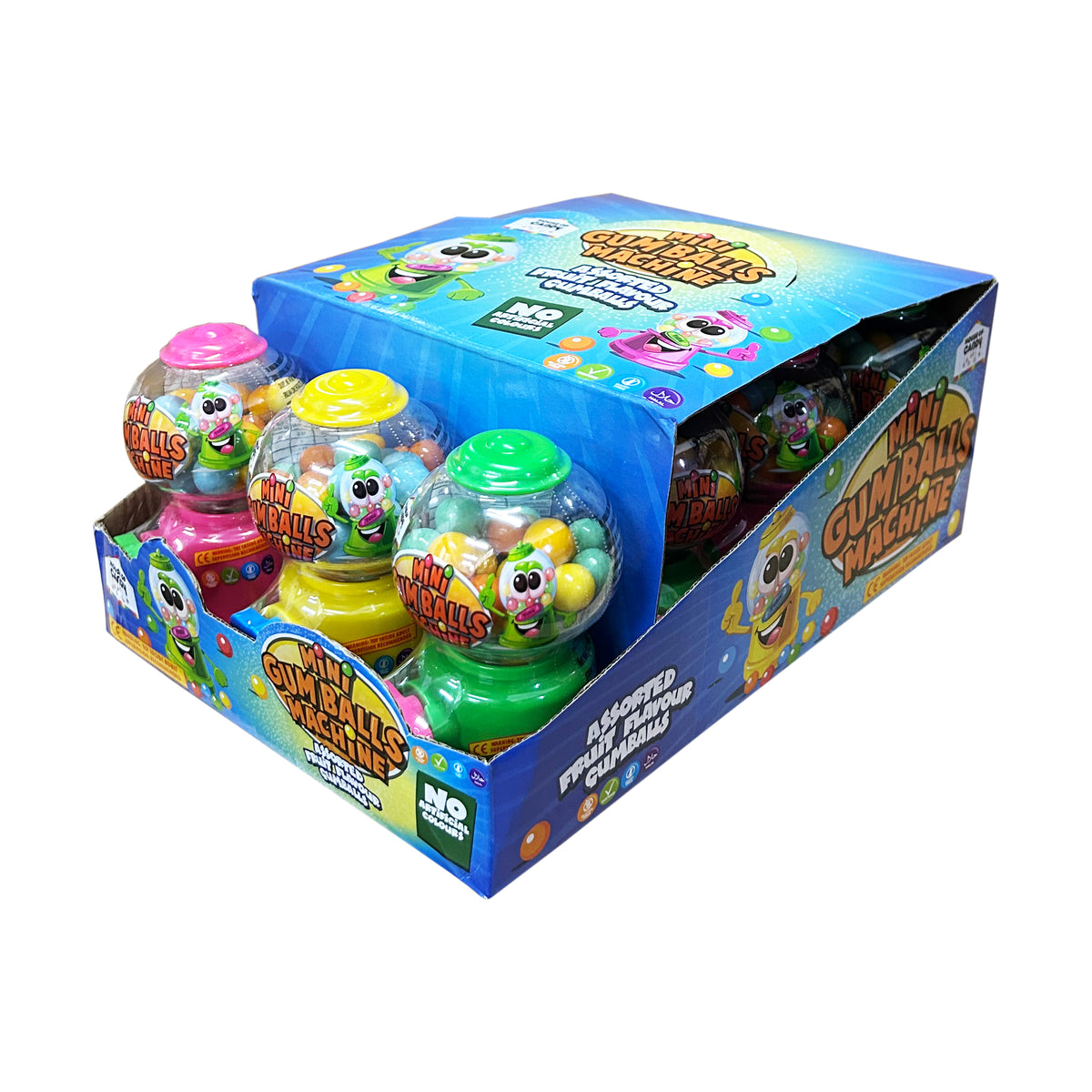 CCF Mini GumBall Machine - Set of 12
