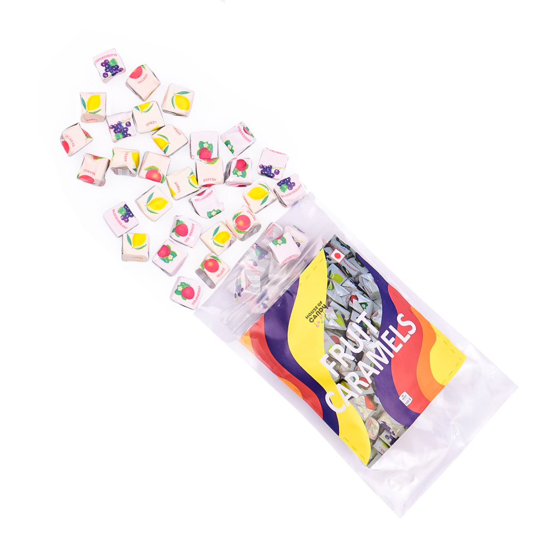 Fruit Caramels Jumbo Pack - 1Kg