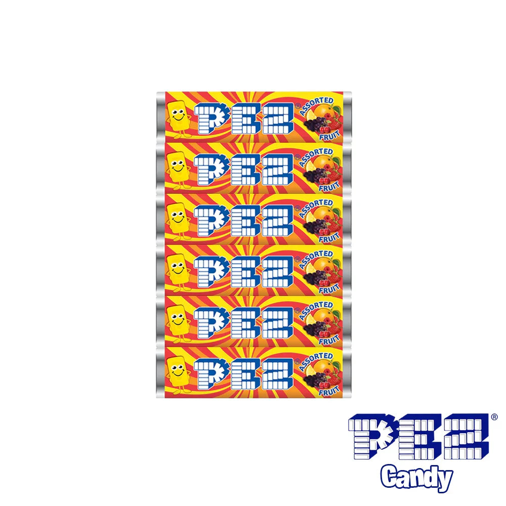 Pez Blister 6 Pack Fruit