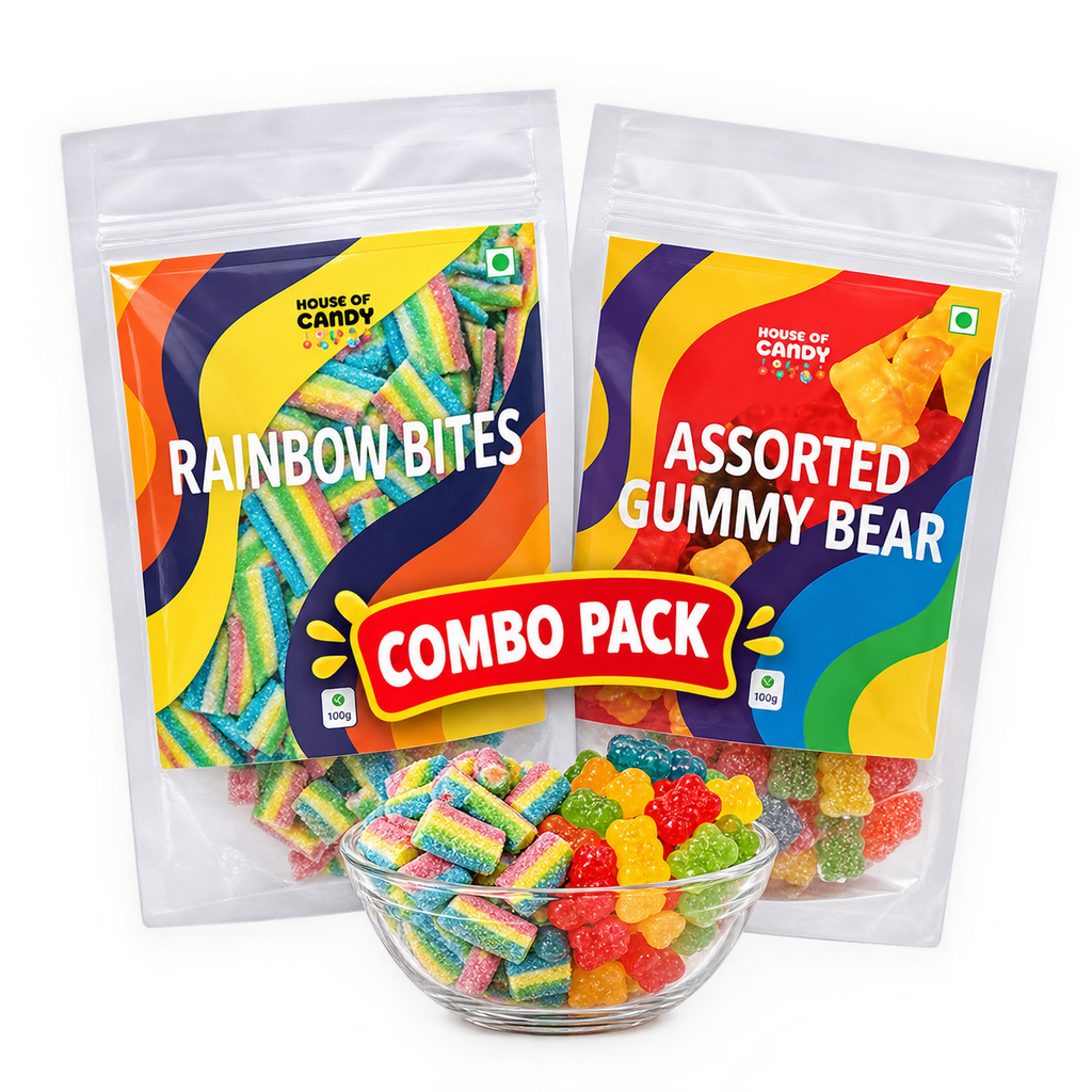 Gummy & Rainbow Candy Combo