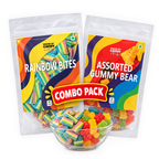 Gummy & Rainbow Candy Combo