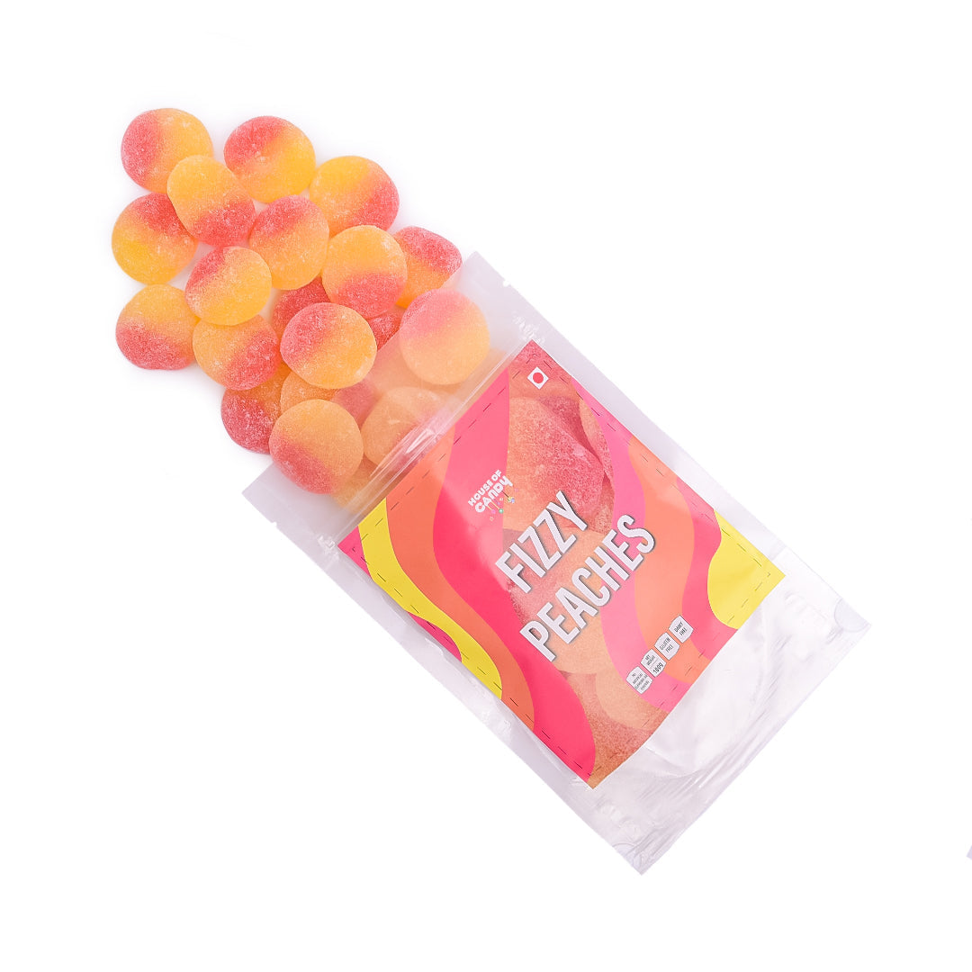 Fizzy Peaches Jumbo Pack 1 Kg