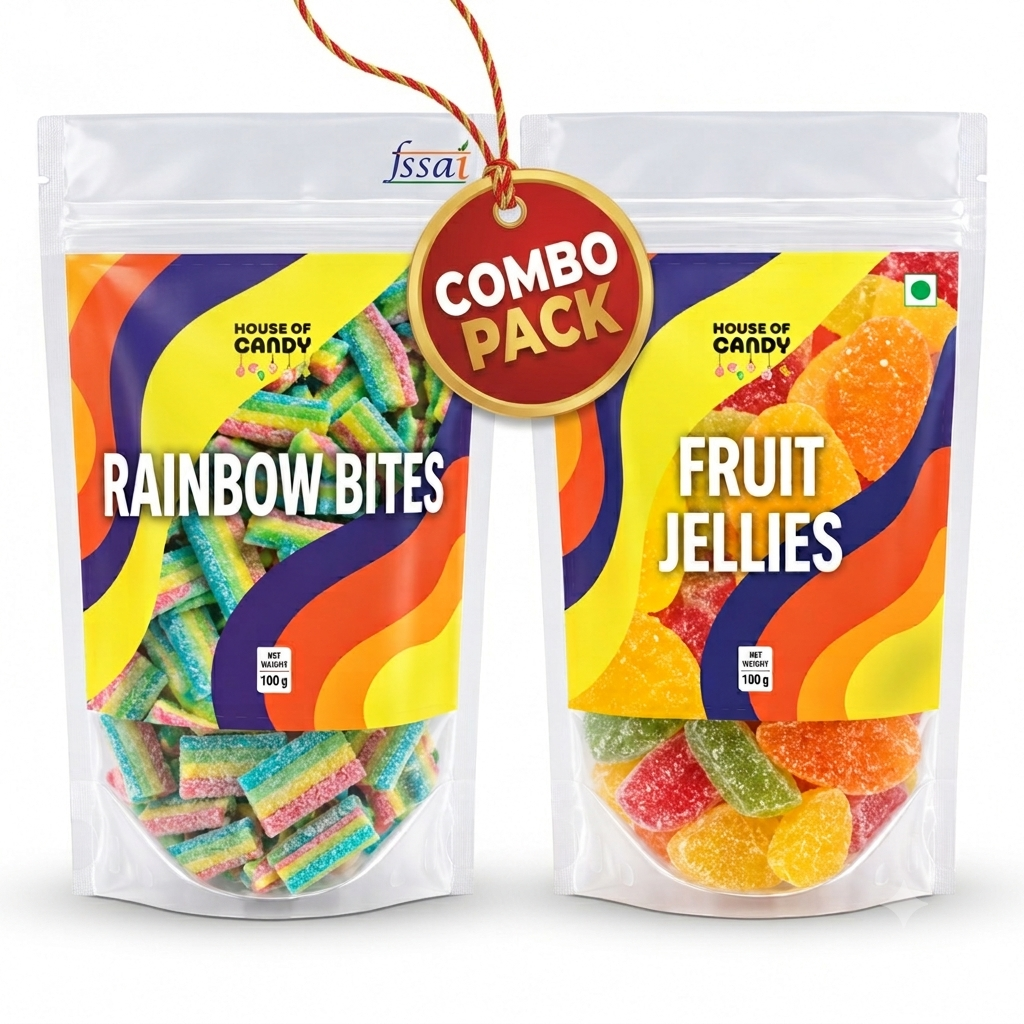 Fruit Jellies & Rainbow Bites Combo