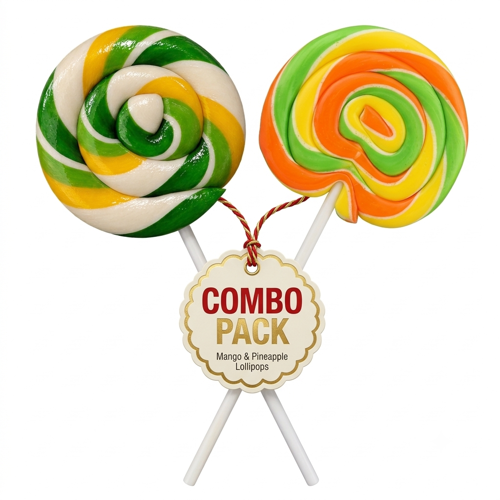 Mango & Pineapple Lollipop Combo