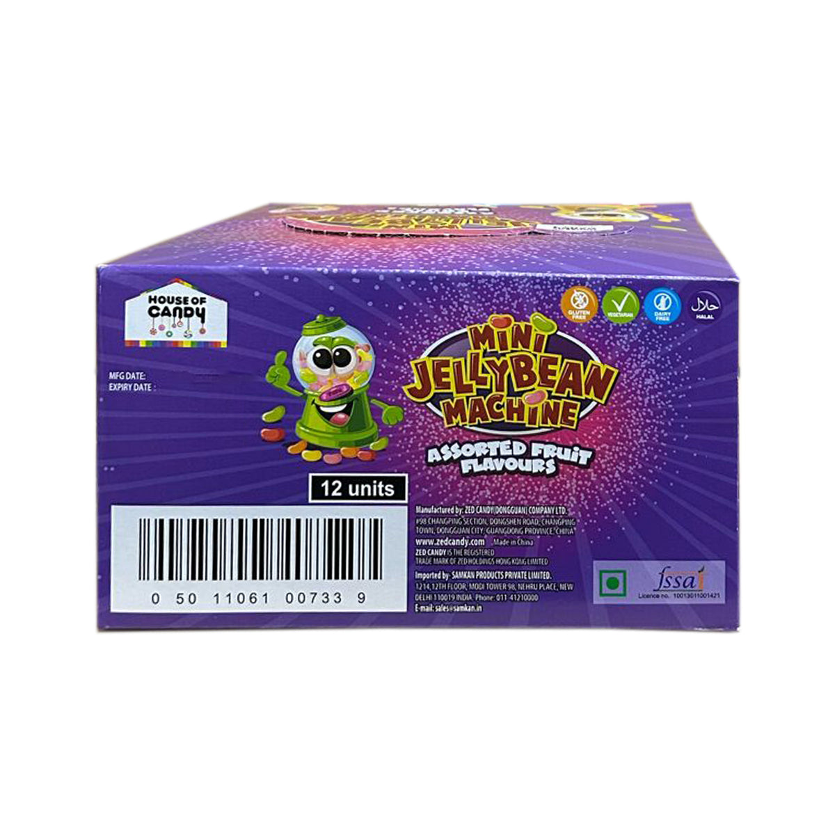 CCF Mini Jelly Beans Machine - Set of 12