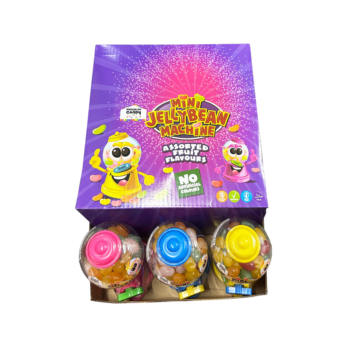 CCF Mini Jelly Beans Machine - Set of 12