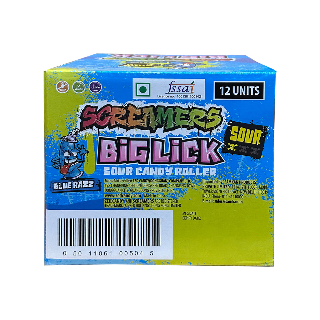 Big Lick Screamers - Blue Razz - Set of 12