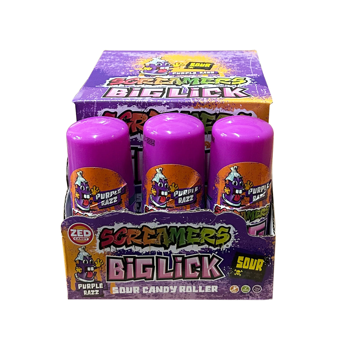 Big Lick Screamers - Purple Razz - Set of 12