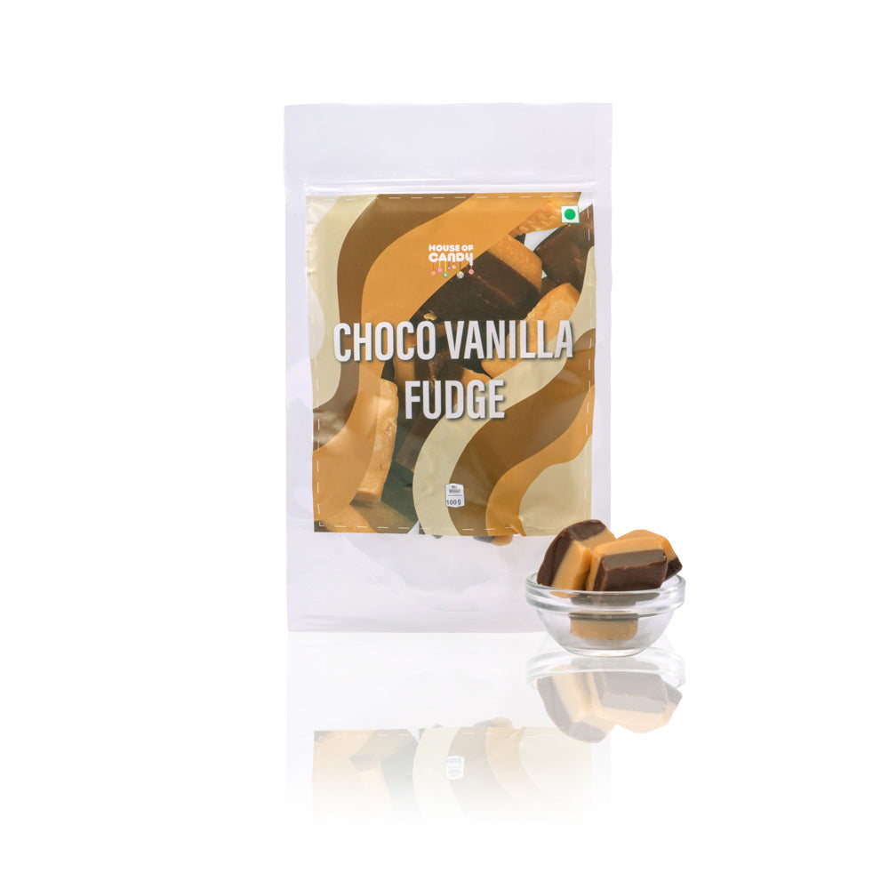 Chocolate Vanilla Fudge