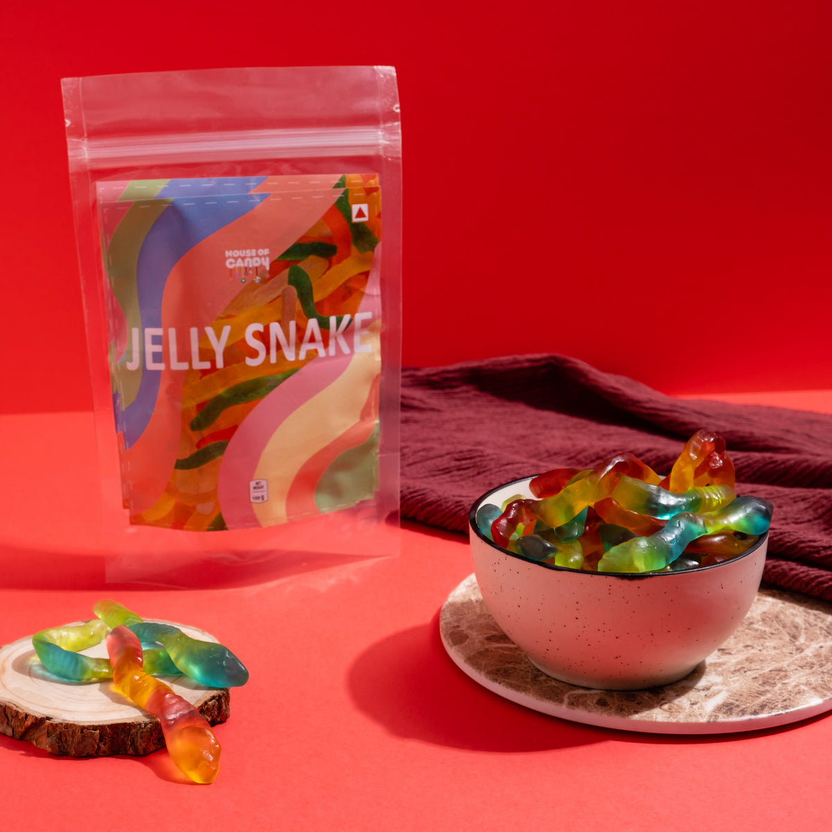Jelly Snake Jumbo Pack - 1 kg
