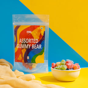 Assorted Gummy Bears Jumbo Pack - 1Kg