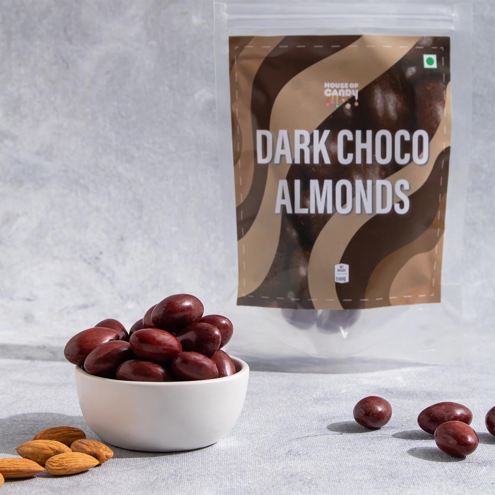 Dark Chocolate Almonds