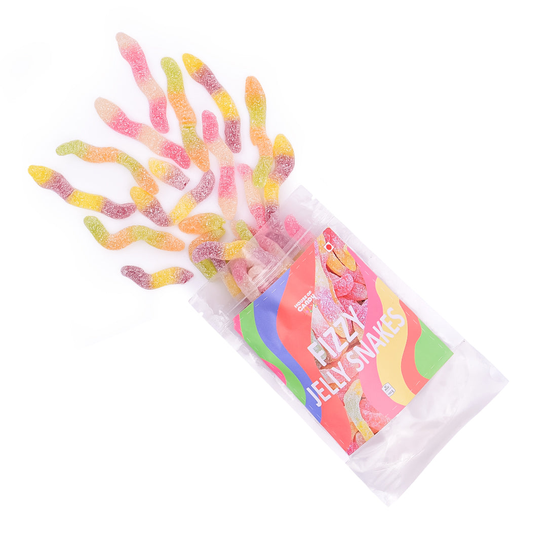 Fizzy Jelly Snakes Jumbo Pack - 1 kg