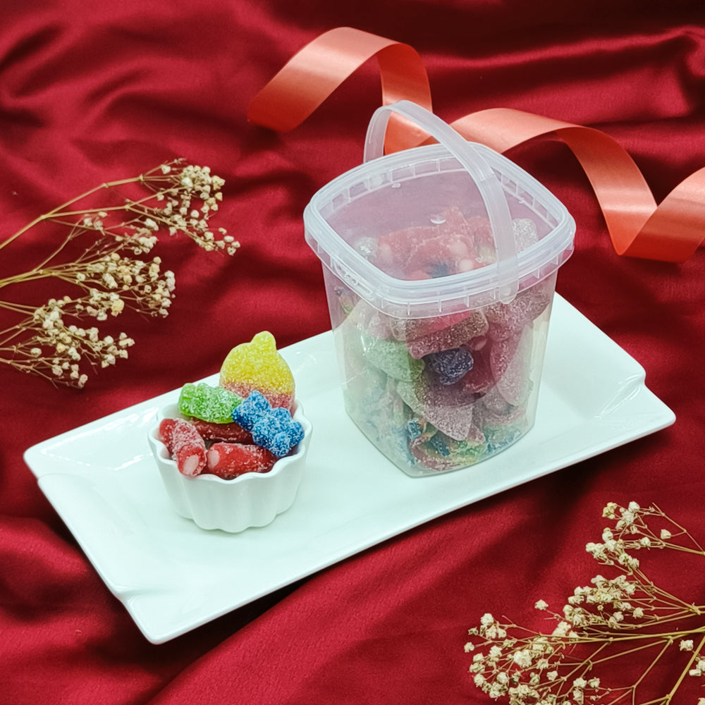 Assorted Veg Candy Bucket - 300 gms