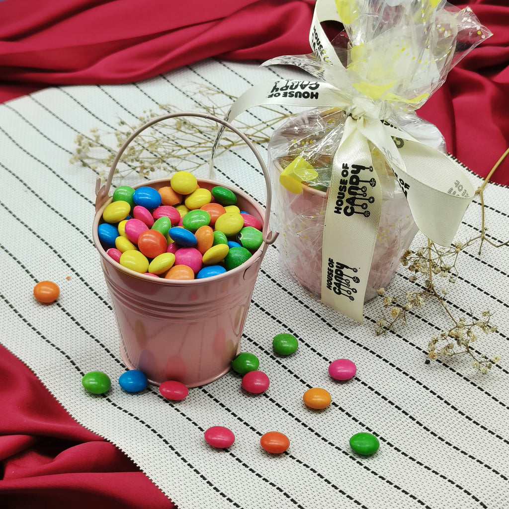 Chocolate Flavoured Beans Treat Bucket