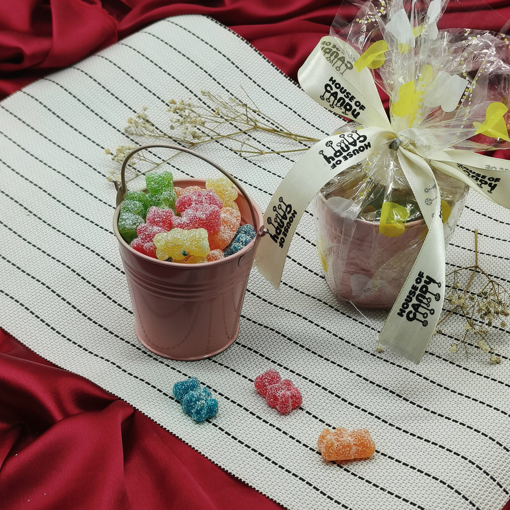 Assorted Gummy Bear Treat Bucket