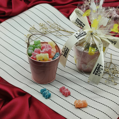 Assorted Gummy Bear Treat Bucket