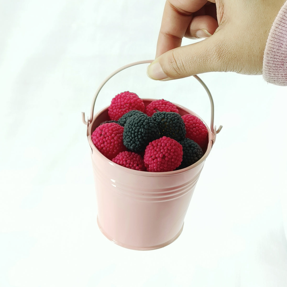 Raspberry Treat Bucket