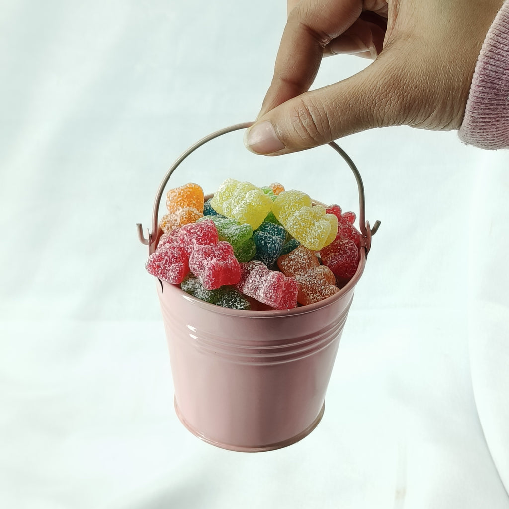 Assorted Gummy Bear Treat Bucket