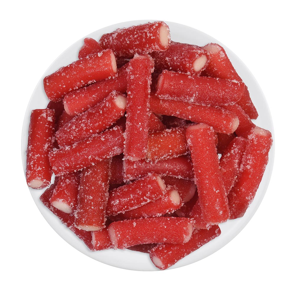 Fizzy Mini Strawberry Pencil Jumbo Pack - 1 kg