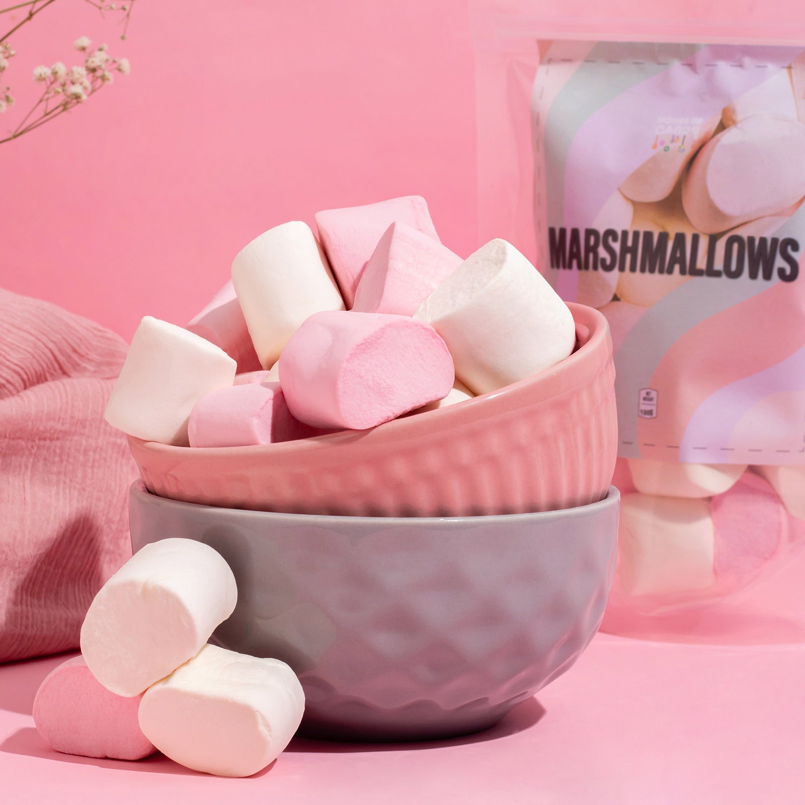 Pink & White Marshmallows
