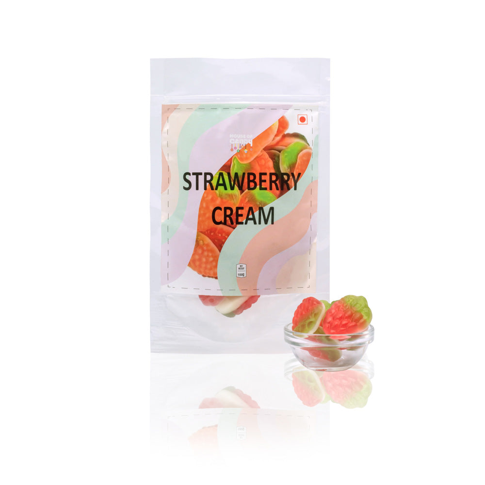 Strawberry & Cream Jumbo Pack - 1Kg